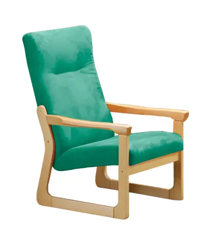 BE - 1 křeslo, koženka OTO T 4 - koženka tyrkysová